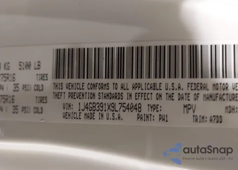 2009 Jeep Wrangler Unlimited X from USA, damaged, VIN 1J4GB391X9L754048